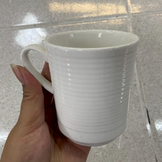 แก้วกาแฟ แก้วนม แก้วชา แก้วสีขาวเงา แก้วมัคเซรามิค เข้าไมโคร…