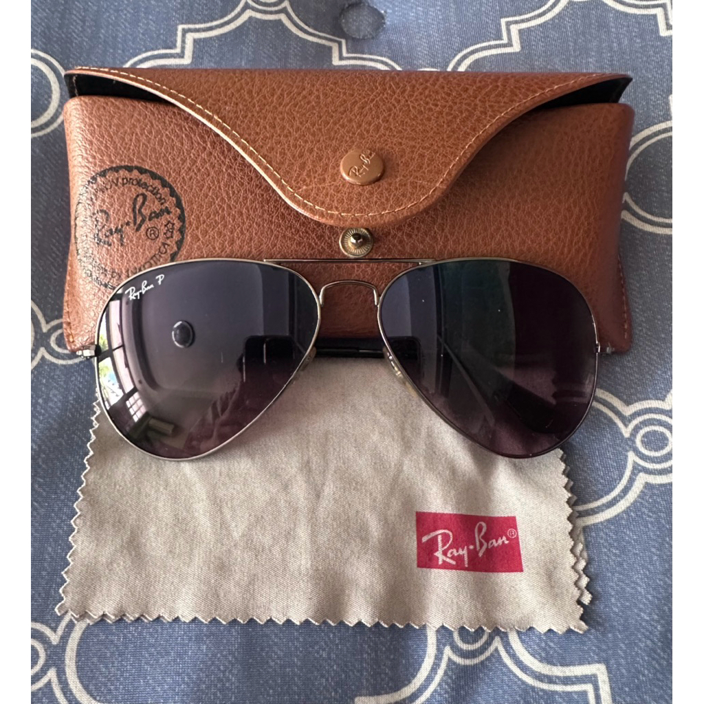 Rayban เลนส์ Polarized ของแท้ มือสอง สภาพดีมาก