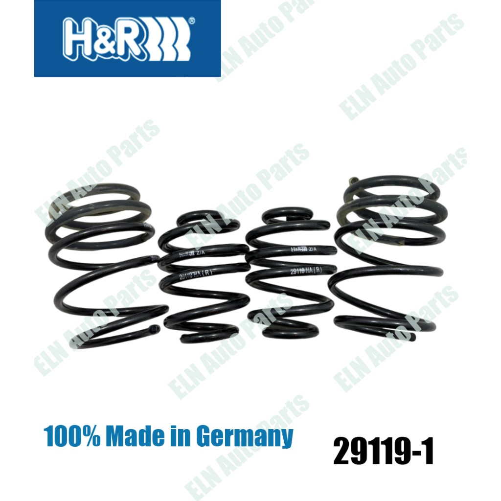 H&R สปริงโหลด (lowering spring) BMW Z4 type M85 Roadster+Coupe ปี 2006 เตี้ยลง 25 mm.**ต้องการติดตั้
