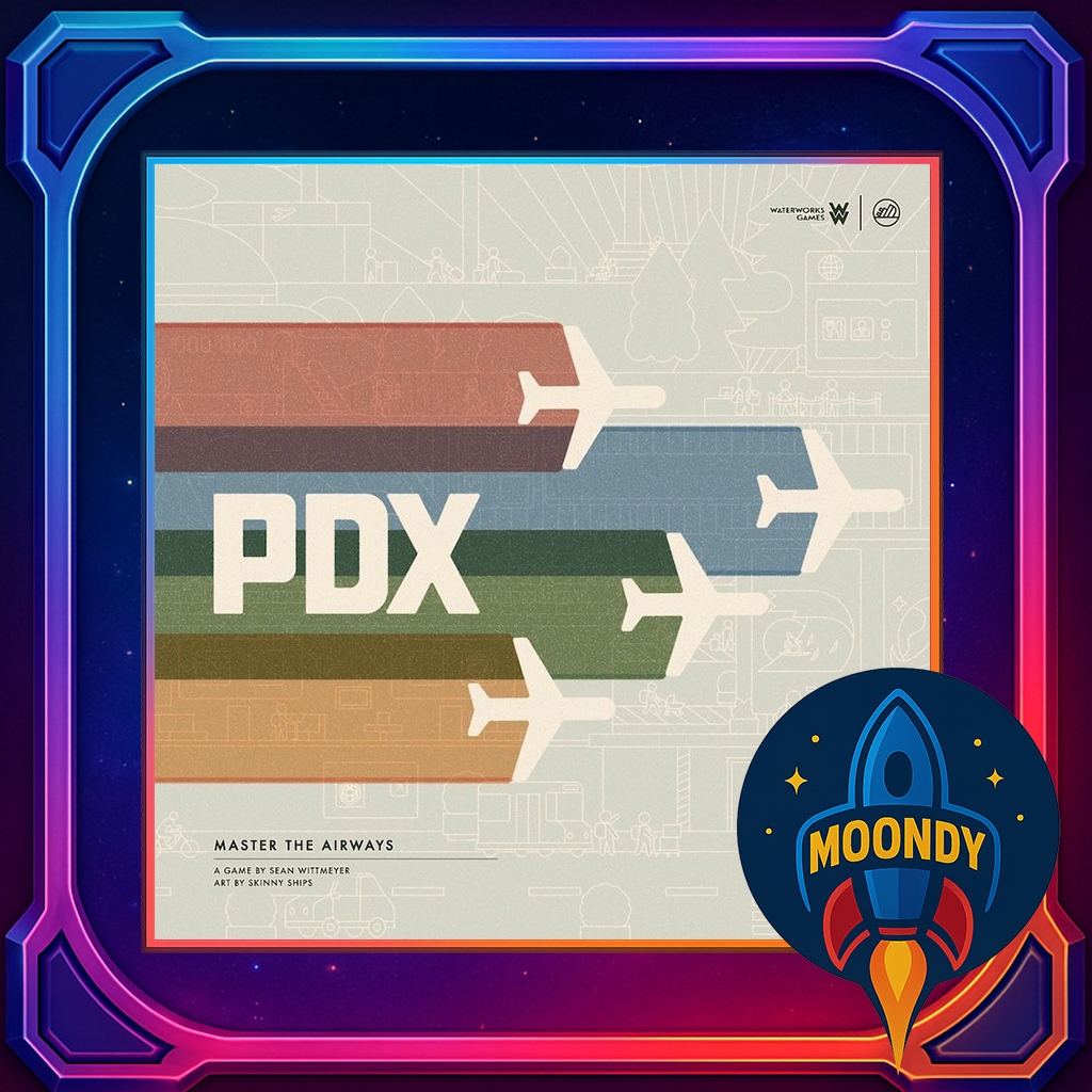 [ พรีออเดอร์จำนวนจำกัด ของแท้ ] PDX ✈️ The Airport Game Kickstarter