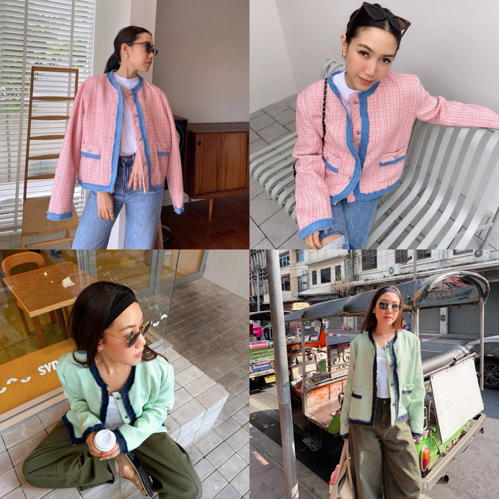 Tweed blazer  #Made by THESIMPLEEVERYTHINGMATCH