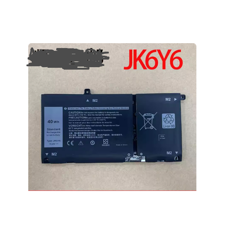 แบตเตอรี่ใหม่ Dell Inspiron vostro 5300 5301 5401 5402 5501 JK6Y6