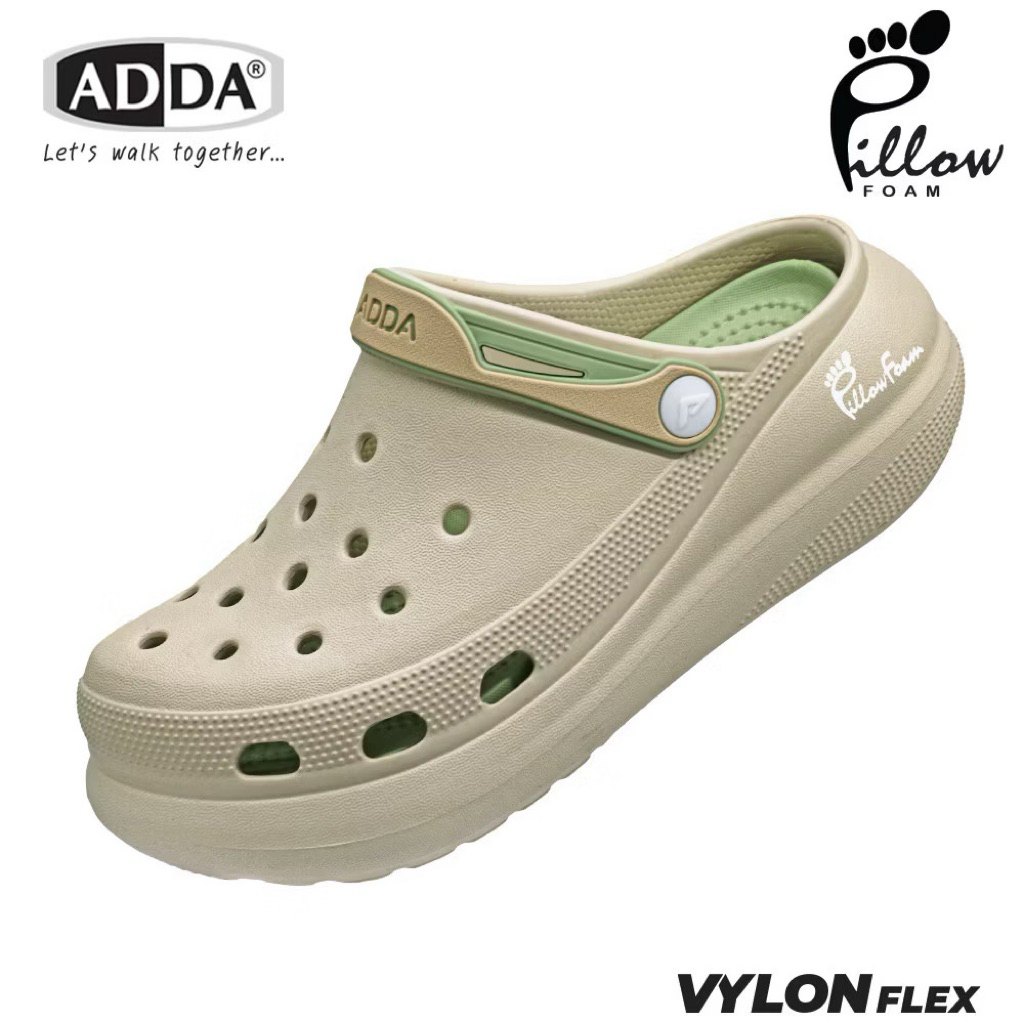 รองเท้าหัวโต ADDA รุ่น 59G01 สายรัดเพิ่มความกระชับนิ่มเหมาะกับสายรักสุขภาพ