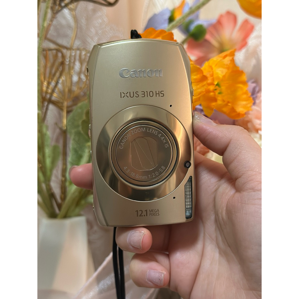 Canon IXUS310HS IXY31S สีทอง เมนูภาษาไทย สภาพ97%