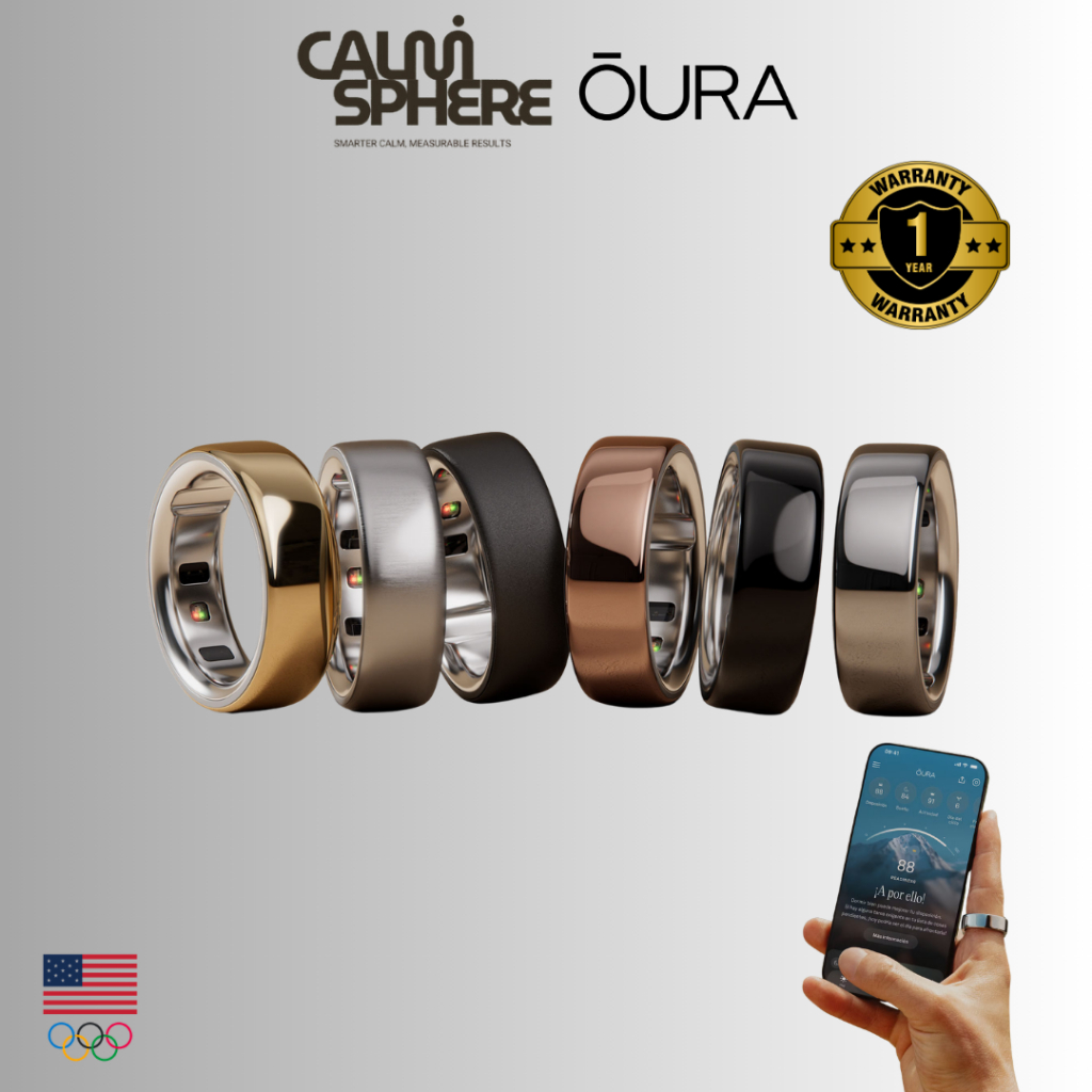 OURA Ring 4 แหวนอัจฉริยะ (Smart Ring) แหวนสุขภาพ (รับประกัน 1 ปี)