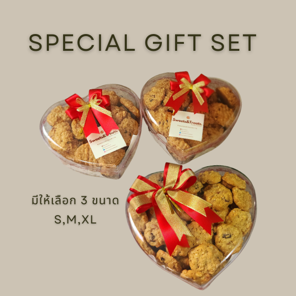 Sweets&treats Oat cookies Gift Set คุกกี้ข้าวโอ๊ต สำหรับของขวัญหรือของฝาก