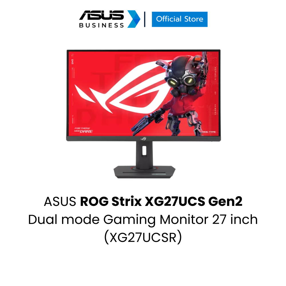 ASUS ROG Strix XG27UCS Gen2 (XG27UCSR) Dual mode Gaming Monitor 27 inch, dual mode (4K 160Hz or FHD 