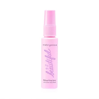 ของแท้ Cute Press 1-2 Beautiful Make up Fixing Spray คิวท์เพรส สเปรย์ล็อคเครื่องสำอางค์ ขนาด 30ml และ 60ml