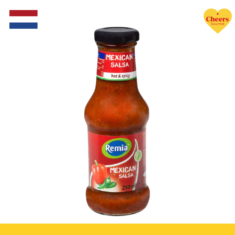 Remia Mexican Salsa Sauce l เรมิอา แม็กซิกัน ซัลซ่า ซอส 250ml.