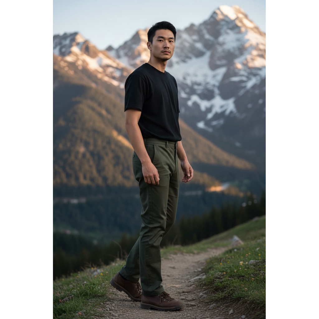 กางเกง คาร์โก้ อเมริกา มือ2: Trouser utility  durable OG 507:Size L เอว 35?-38 นิ้ว(มีรูปเพิ่มในช่อง