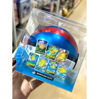 พร้อมส่ง 🇹🇭 Pokemon TCG S-Chinese Pokemon Ball Gift Box Exclusive Pokeball Pikachu Legend Sword&Shield