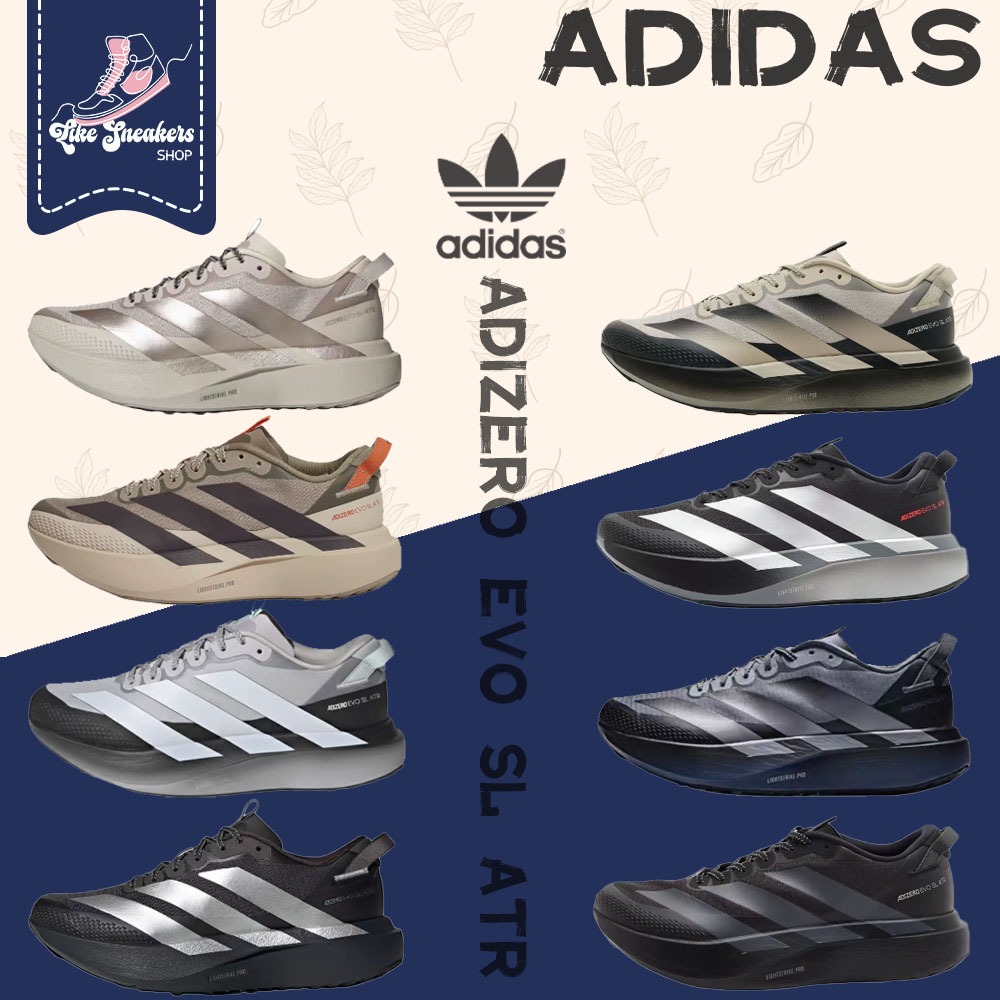 แท้💯%✔️Adidas  Adizero Evo SL ATR Marathon Racing รองเท้าวิ่ง ชายหญิง JH6206 ,JS1182 ,JS4494 ,JS4487