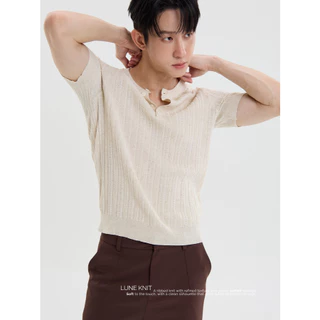 REEVE LUNE KNIT - เสื้อไหมพรมแขนสั้น คอกลม