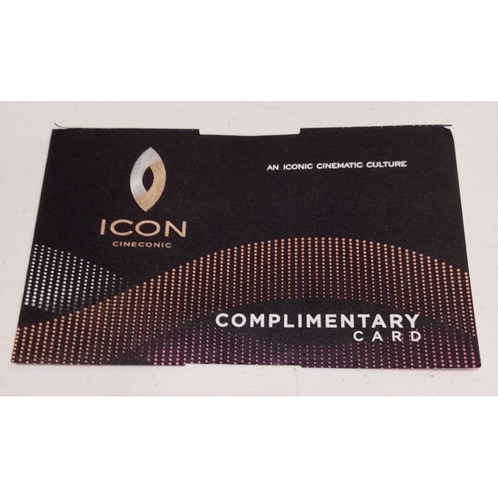 🎬 บัตรชมภาพยนตร์ ICON CINECONIC สามารถใช้ดูที่ MAJOR , PARAGON ,QUARTIER CENEART , ESPLANADE และอีกห