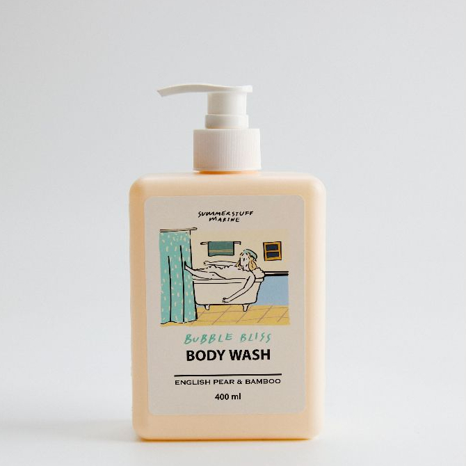 Summerstuff.marine - BODY WASH (SHOWER GEL) กลิ่น BUBBLE BLISS (400 ml) - เจลอาบน้ำ ครีมอาบน้ำ