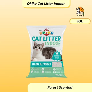 Okiko Cat Litter ทรายแมว โอคิโกะ ทรายแมว เกรด พรีเมี่ยม 10 ลิตร