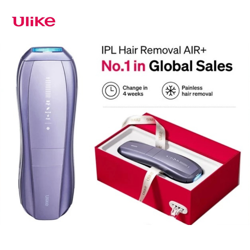 【ของแท้100%】เครื่องกำจัดขน Ulike Air 10 IPL เลเซอร์กำจัดขนด้วยเลเซอร์แซฟไฟร์ กำจัดขน เห็นผลภายใน 4 ส