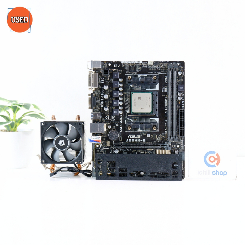 ชุดซีพียูพร้อมเมนบอร์ด CPU: AMD ATHLON X4 860K + MB: ASUS A68HM-E P17302