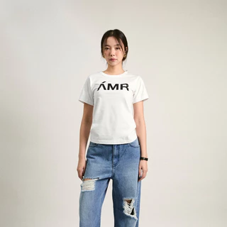 AMR DE SAISON ( AIMER ) - AMR Slim Fit T-shirt เสื้อยืดโลโก้