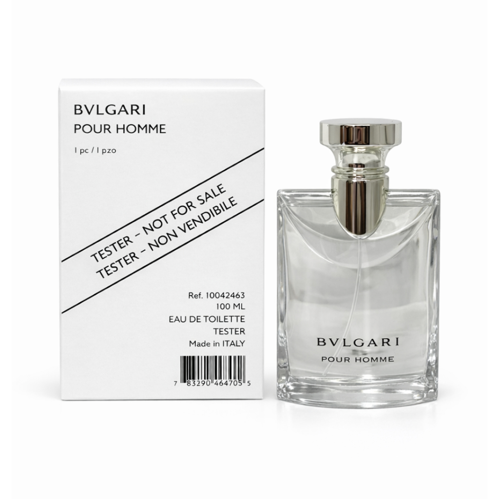 Bvlgari Pour Homme EDT 100 ml กล่องขาว ป้ายไทย