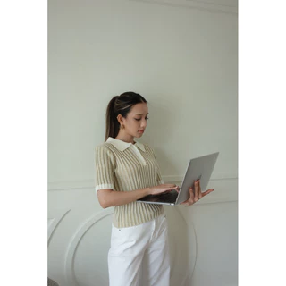 kyla polo knit (new collection)