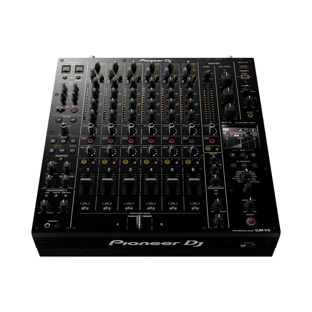 Pioneer DJ CDJ-3000 2 Pair + DJM-V10-LF DJ Controller Mixer 100V