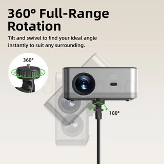 GOOJODOQ Multi-functional Stand for Projectors,Cameras,etc 360° Adjustable Viewing Angle Height Adjustable Up to 160cm