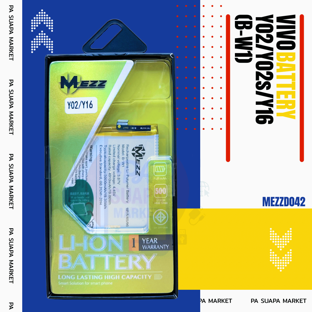 Batterry Vivo Y02/Y02s/Y02T/Y16 (B-W1)