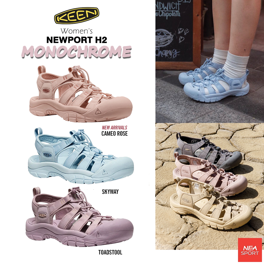 [ลด30% เก็บโค้ด 2509FASHDD] KEEN Women's NEWPORT H2 - Monochrome (Limited) รองเท้า คีน แท้ รุ่นฮิต ผู้หญิง