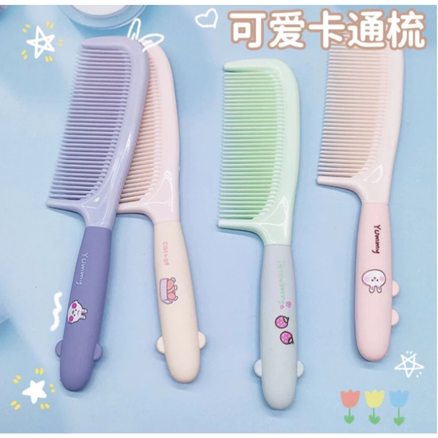 หวีผม ขนาดใหญ่ยาว 21.5 ซม. มี 4 สีให้ พร้อมส่งTH