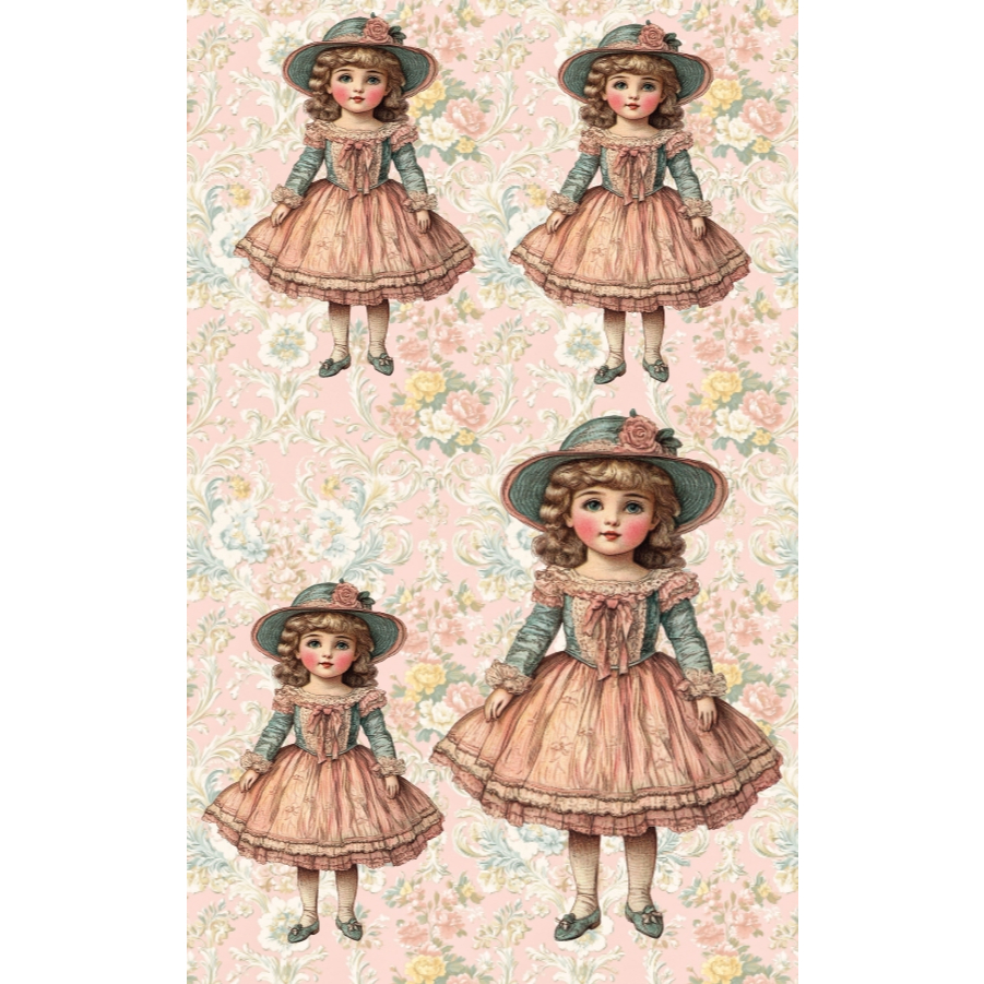 Dolly eee047 ผ้าพิมพ์ลาย