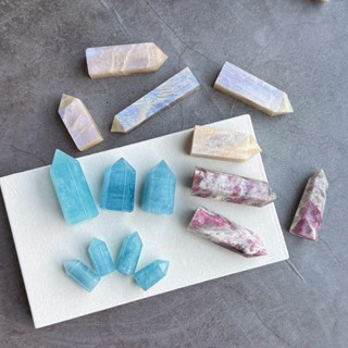 Tower SALE 🌙 Moonstone I Aquamarine I Pink Tourmaline