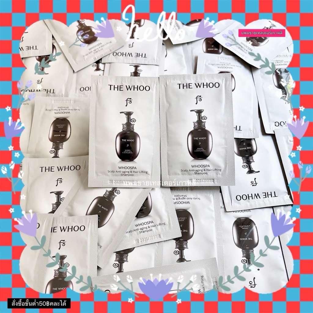 SPA SCALP ANTI-AGING &HAIR LIFTING ""SHAMPOO""  7ML ❌สั่งซื้อขั้นต่ำ50฿คละได้❌ ****แพนขายเทสเตอร์เกาหลี****