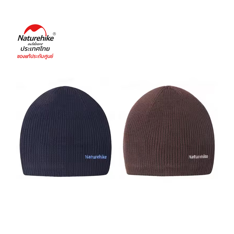 Naturehike หมวกไหมพรม 2025 Merino Wool Knitted Hat Skin-Friendly Soft Waterproof Skiing Windproof Warm CYY2541FS015