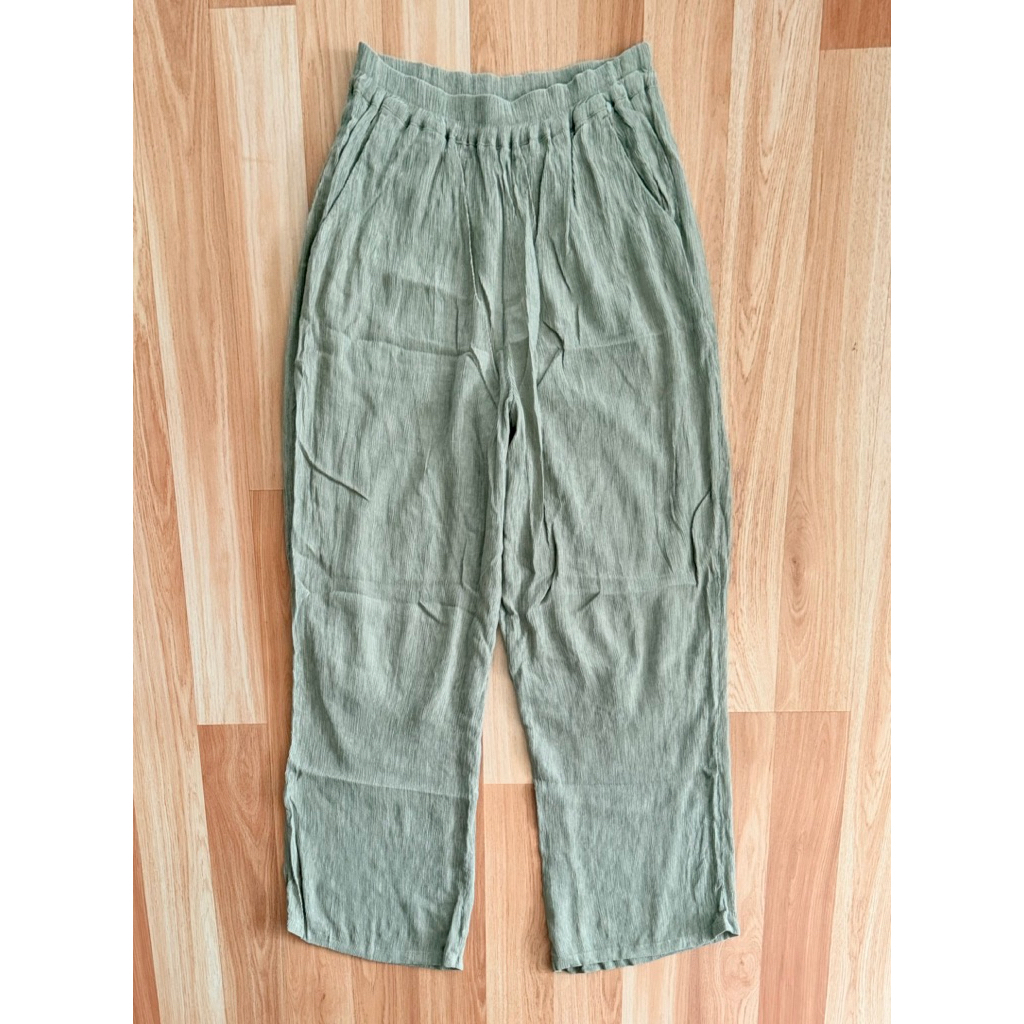 cinema club pantผ้าเปลือกไม้