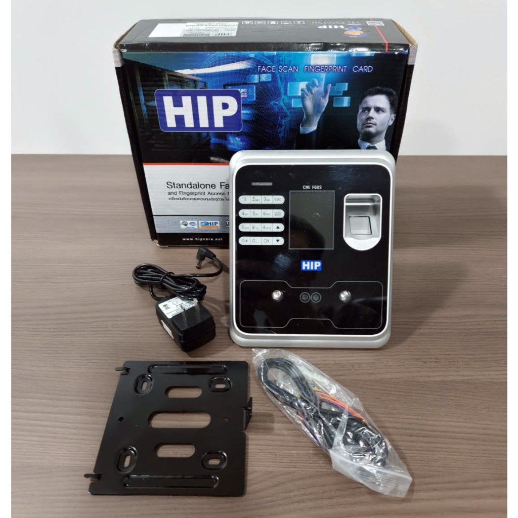 สินค้ามือสอง HIP CMIF86S เครื่องสแกนหน้า/ลายนิ้วมือ ลงเวลาทำงาน/คุมประตู