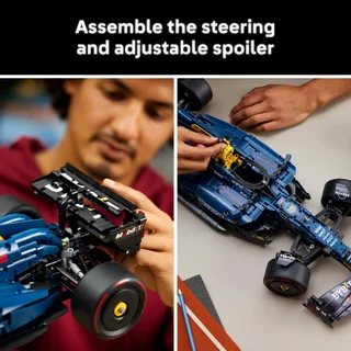 LEGO Technic 42206 Oracle Red Bull Racing RB20 F1 Car (1639 Pieces), Building Blocks, Kids Toy