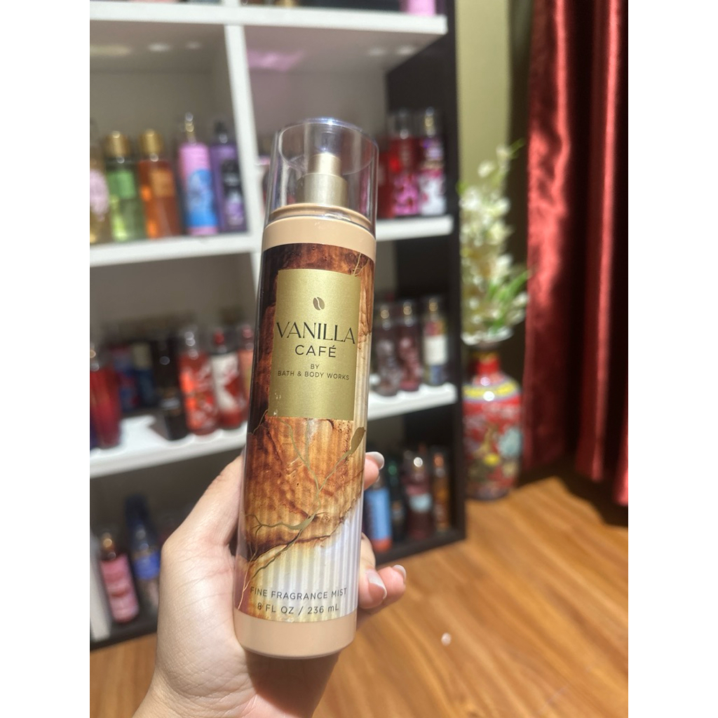 Bath & Body Works Vanilla Café Fine Fragrance Mist 236ml. แท้