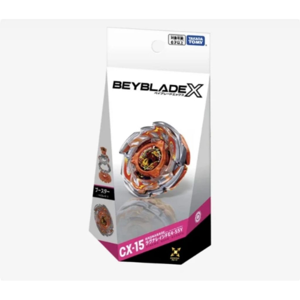 (มีของพร้อมส่ง) Beyblade X CX-15 Ragna Rage FE4-55Y
