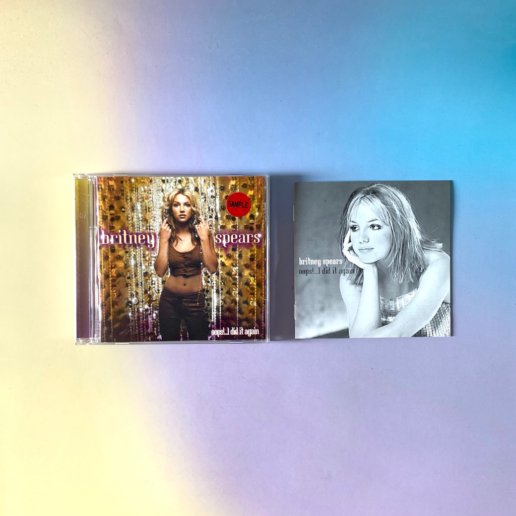 🛒 (พร้อมส่ง) CD ซีดีเพลง: Britney Spears — Oops!... I Did It Again (Japan Bonus Track) [Japan/promo]