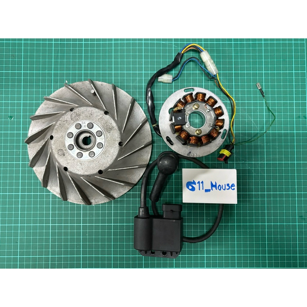 ชุดไฟ เวสป้า Vespa Px2017 (ครบชุด จานไฟ+คอย+มัดไฟ)