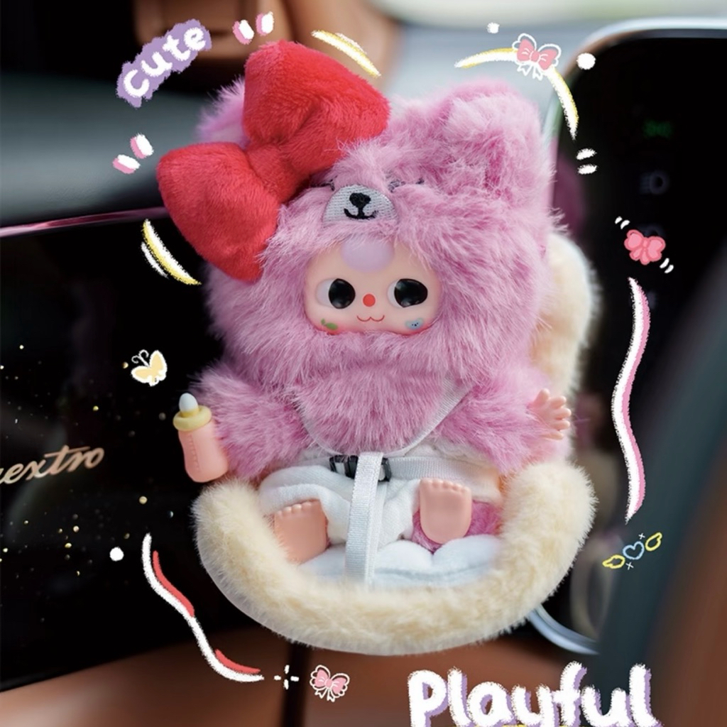 ⭐️ใช้โค้ดลดได้⭐️พร้อมส่งในไทย🇹🇭Baby Three Car Seat [แบบสุ่ม] กล่องสุ่ม พวงกุญแจ ติดรถ เบบี้ทรี แท้100% รูปที่ 8