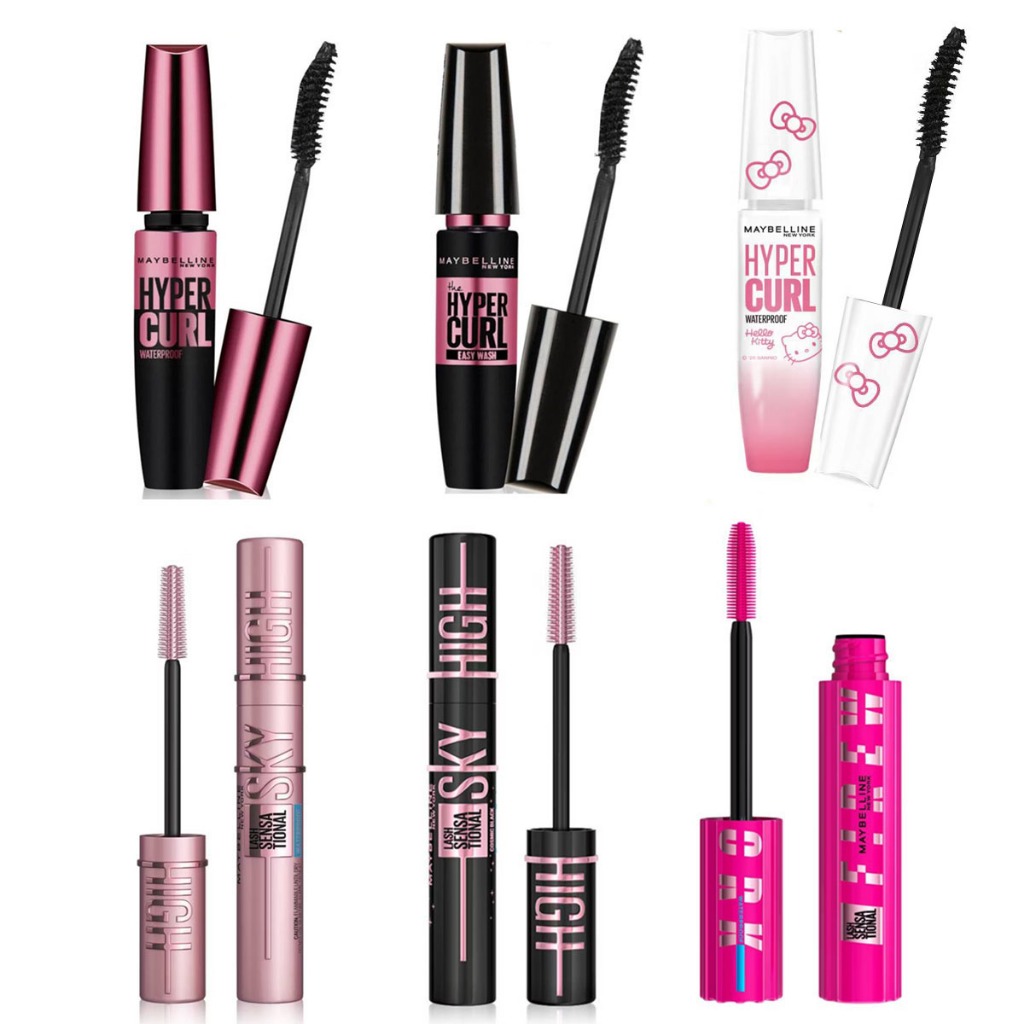 Maybelline เมย์เบลลีน มาสคาร่า เลือกสีและสูตรด้านใน 9.2g.