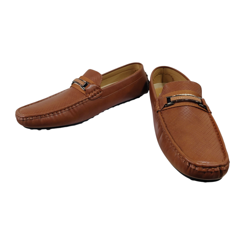 Heavy shoes รองเท้าหนังผู้ชายในเครือแบรนด์Roving Foxรุ่น FC2001 สีน้ำตาล