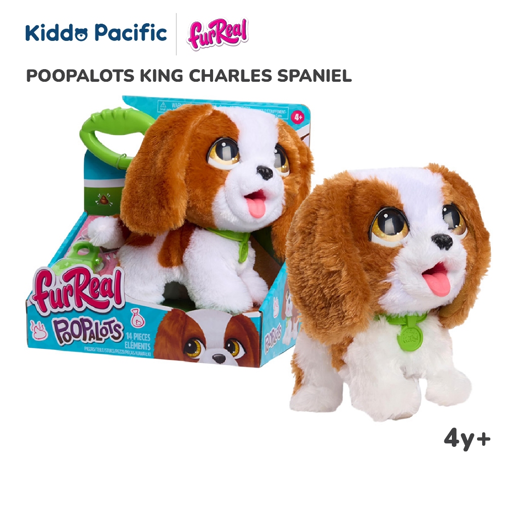 FURREAL PO0PPALOTS KING CHARLES SPANIEL ตุ๊กตาผ้าขนนุ่ม