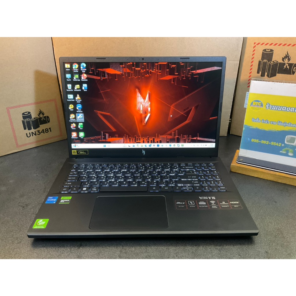 Acer Nitro V 15 ANV15-51-52MC มือสอง สภาพสวย ใช้งานน้อยมาก