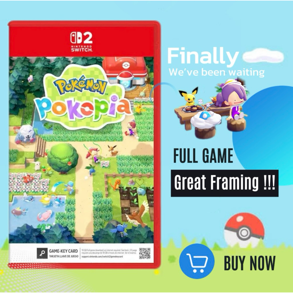 NS2 Game Pokemon Pokopia