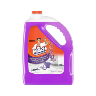 มิสเตอร์มัสเซิล น้ำยาถูพื้น กลิ่น ลาเวนเดอร์ 5 ลิตร Mr Muscle Floor Cleaner Lavender 5000ml