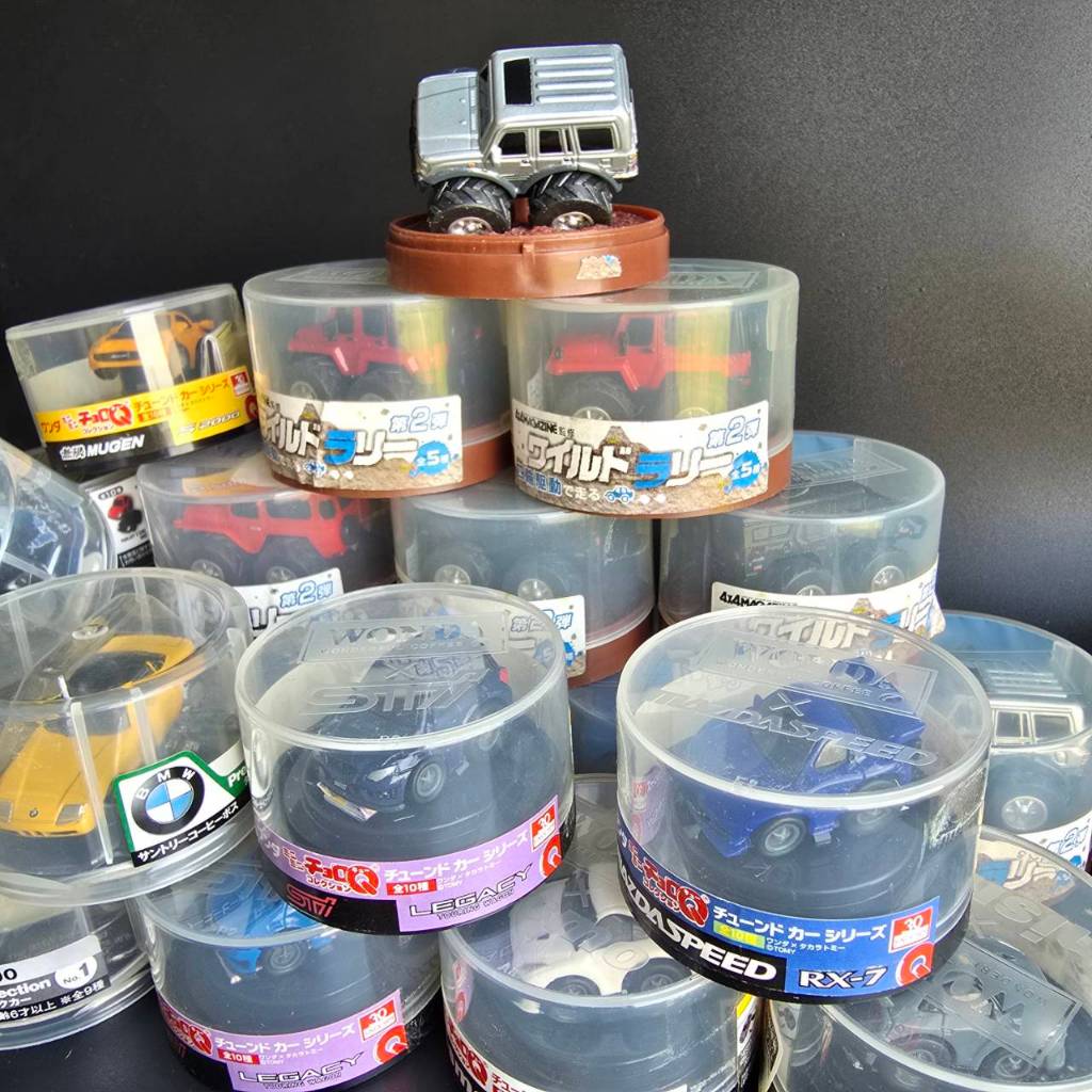 โมเดลรถจิ๋ว รถถอยลานไซส์มินิ WONDA x TAKARA TOMY Mini BMW MotoGP Car Model