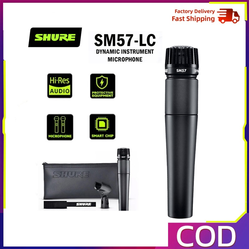 Shure SM57 Vocal Microphone เชื่อมต่อแบบมีสาย